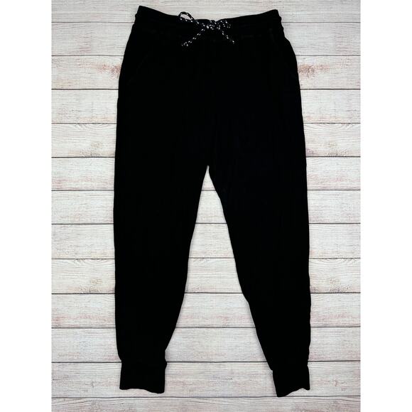 Sundry For Evereve Black Jogger Sweatpants - Picture 2 of 7